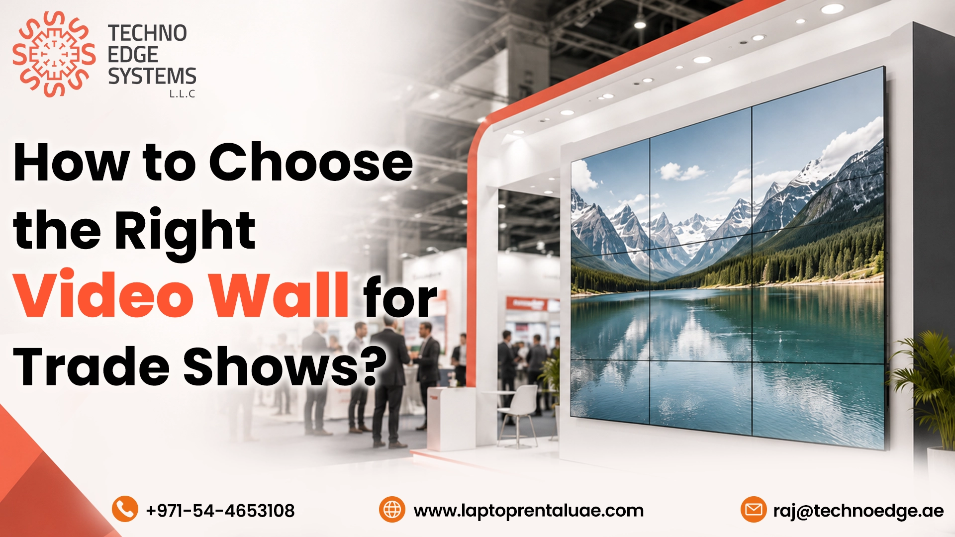 How to Choose the Right Video Wall for Trade Shows?